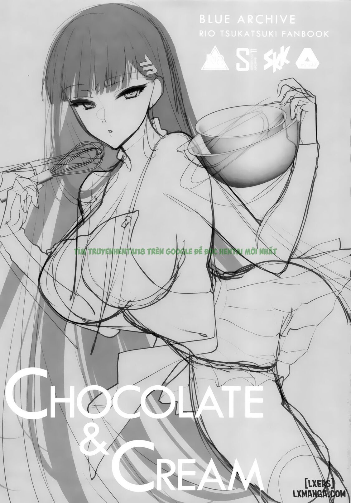 Xem ảnh 1 trong truyện hentai CHOCOLATE CREAM (Blue Archive) - One Shot - Truyenhentai18z.net