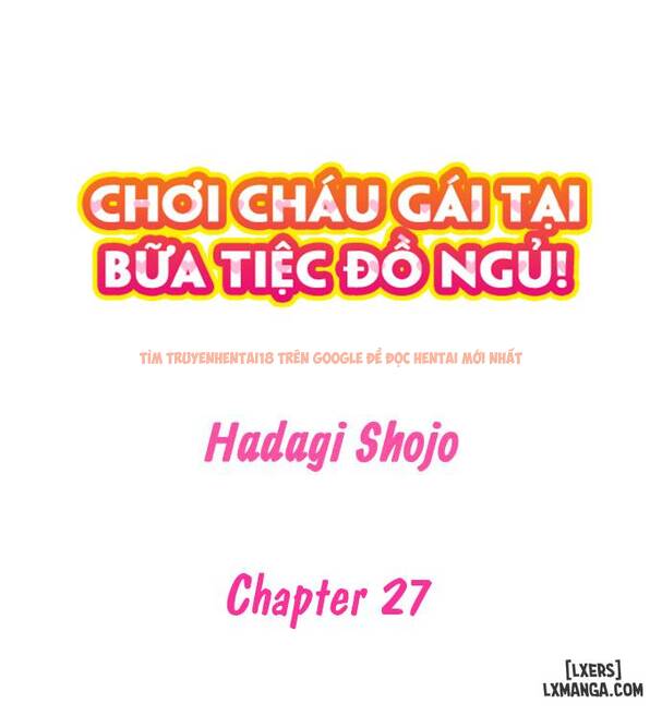 Xem ảnh 1 trong truyện hentai Chơi Cháu Gái Tại Bữa Tiệc Đồ ngủ! - Chapter 27 - hentaitvn.net