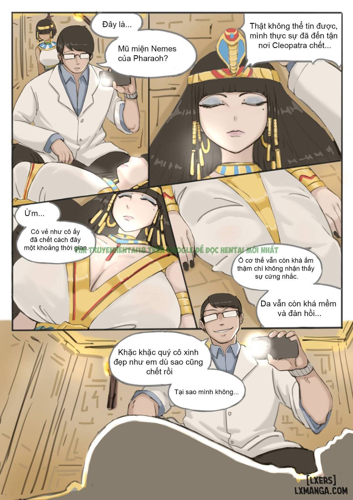 Hình ảnh 4 trong Chơi Nát Loèn Cleopatra - One Shot - Hentaimanhwa.net