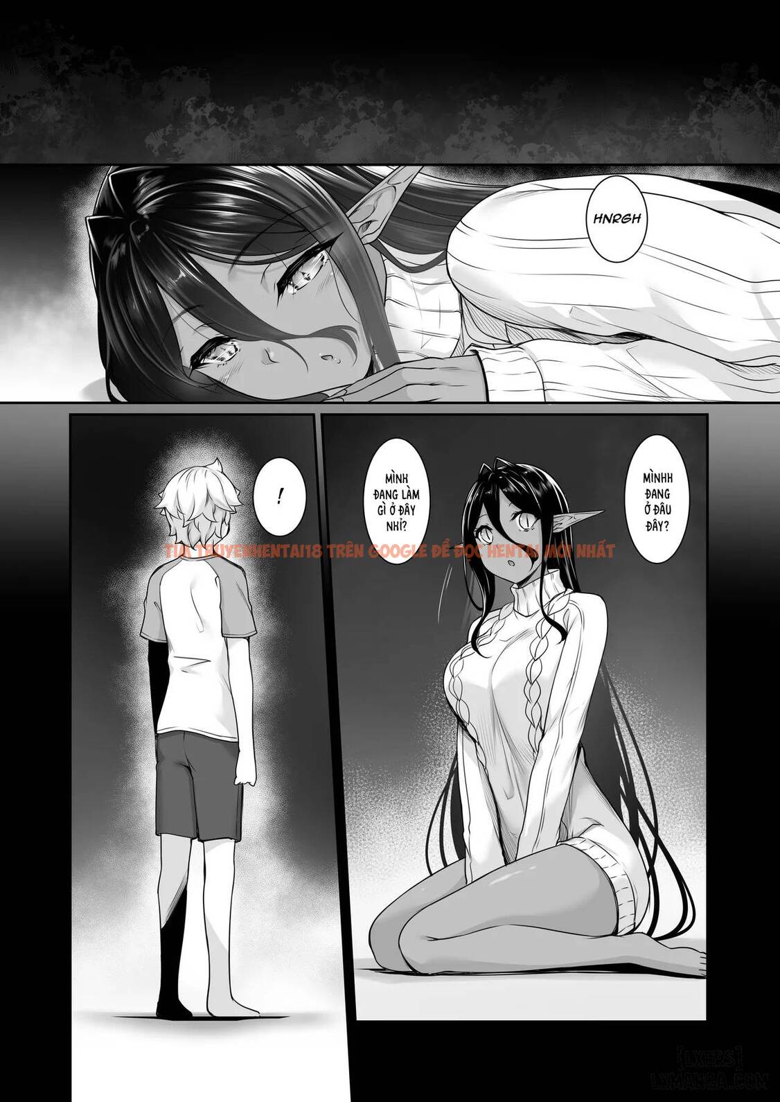 Xem ảnh 3 trong truyện hentai Chotto Dake Ai Ga Omoi Dark Elf Ga Isekai Kara Oikakete Kita 5 - One Shot. - hentaitvn.net