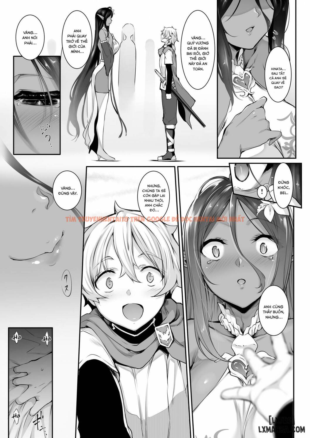 Xem ảnh 2 trong truyện hentai Chotto Dake Ai Ga Omoi Dark Elf Ga Isekai Kara Oikakete Kita - Chapter 1 - hentaitvn.net