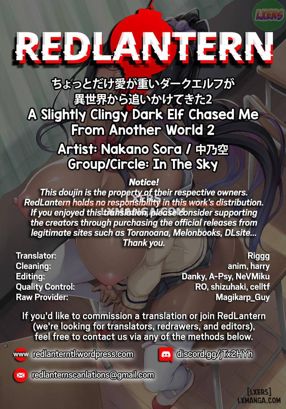 Xem ảnh 38 trong truyện hentai Chotto Dake Ai Ga Omoi Dark Elf Ga Isekai Kara Oikakete Kita - Chapter 2 - hentaitvn.net