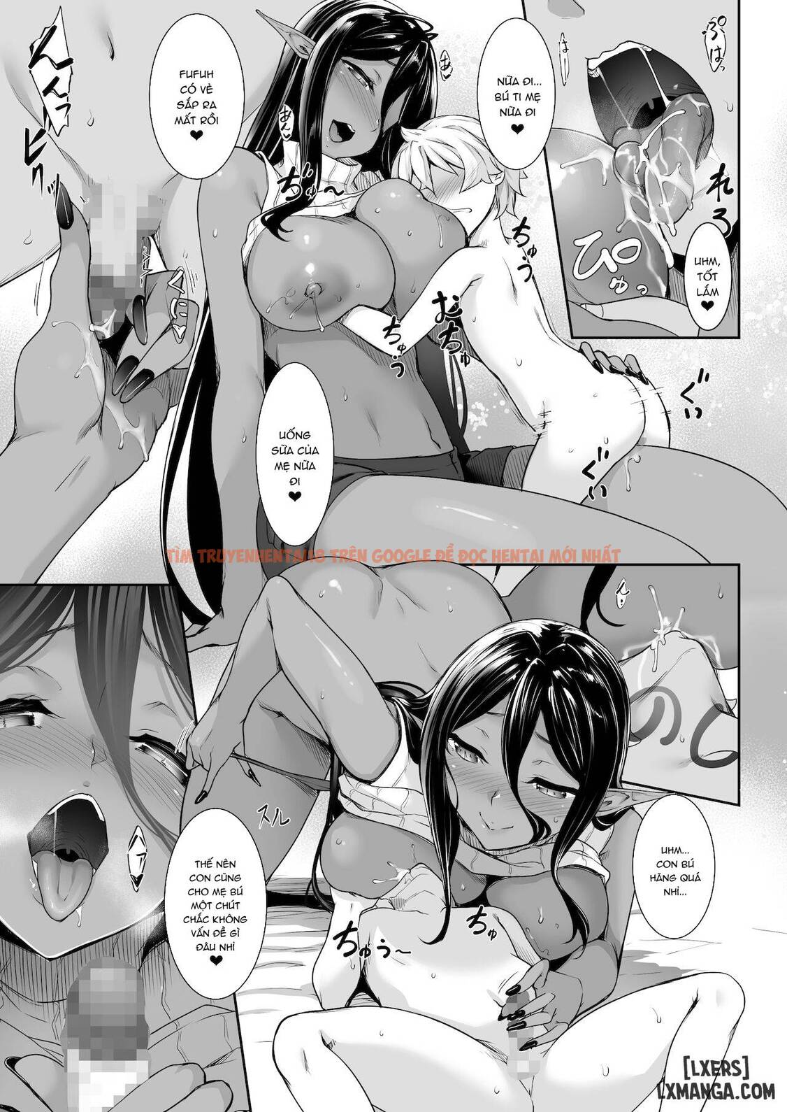 Xem ảnh 17 trong truyện hentai Chotto Dake Ai Ga Omoi Dark Elf Ga Isekai Kara Oikakete Kita - Chapter 3 END - hentaitvn.net