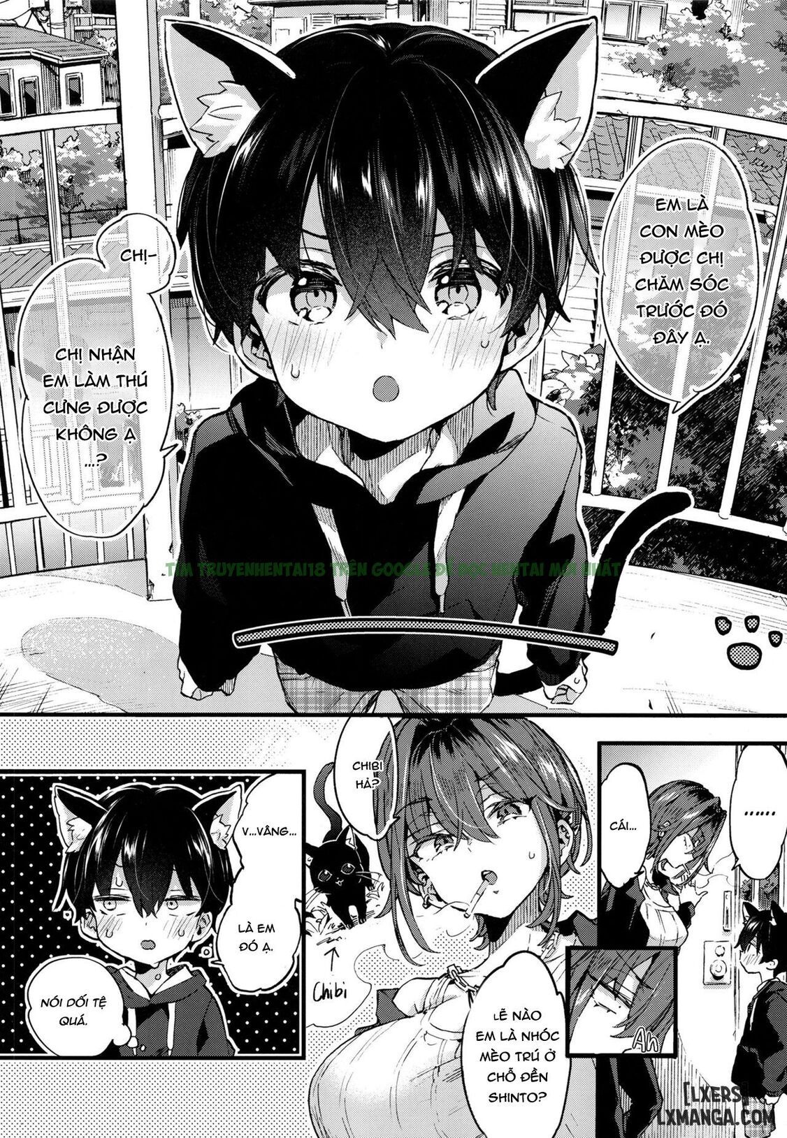 Xem ảnh 4 trong truyện hentai Chotto Kowai Onee-san Ni Katte Morau Koto Ni Narimashita - One Shot - Truyenhentai18.org