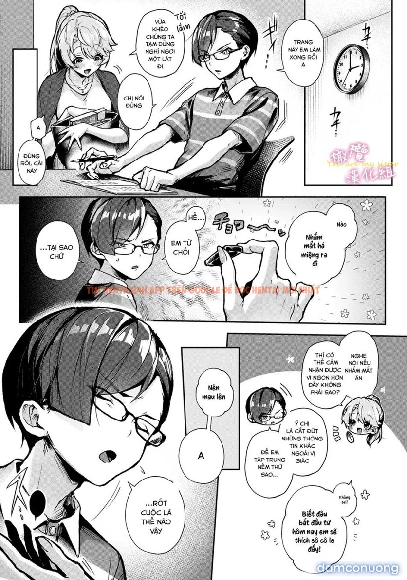 Xem ảnh Chúng Tôi Là Tù Nhân Của Chị Gái - Chapter 2 - 6 - Truyenhentaiz.net