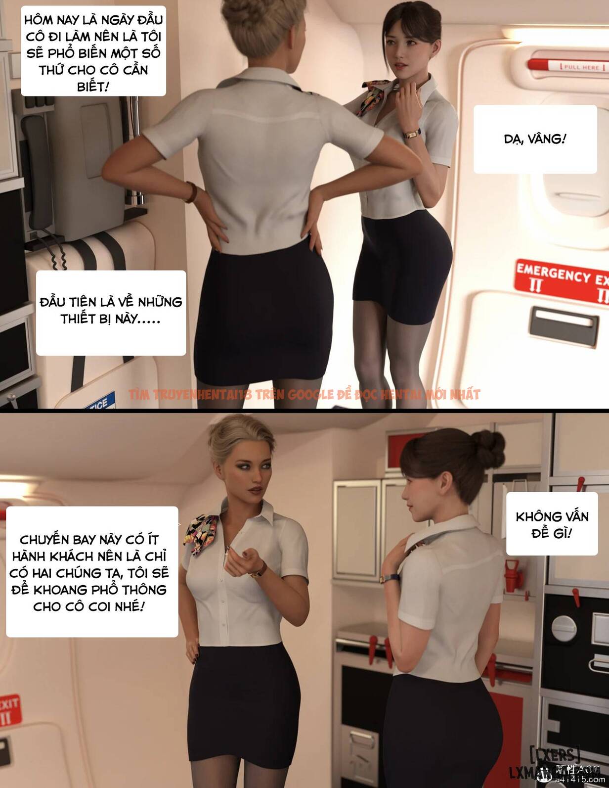Xem ảnh 2 trong truyện hentai Chuyến Bay Dục Vọng - Lust Flight - Chapter 1 - hentaitvn.net