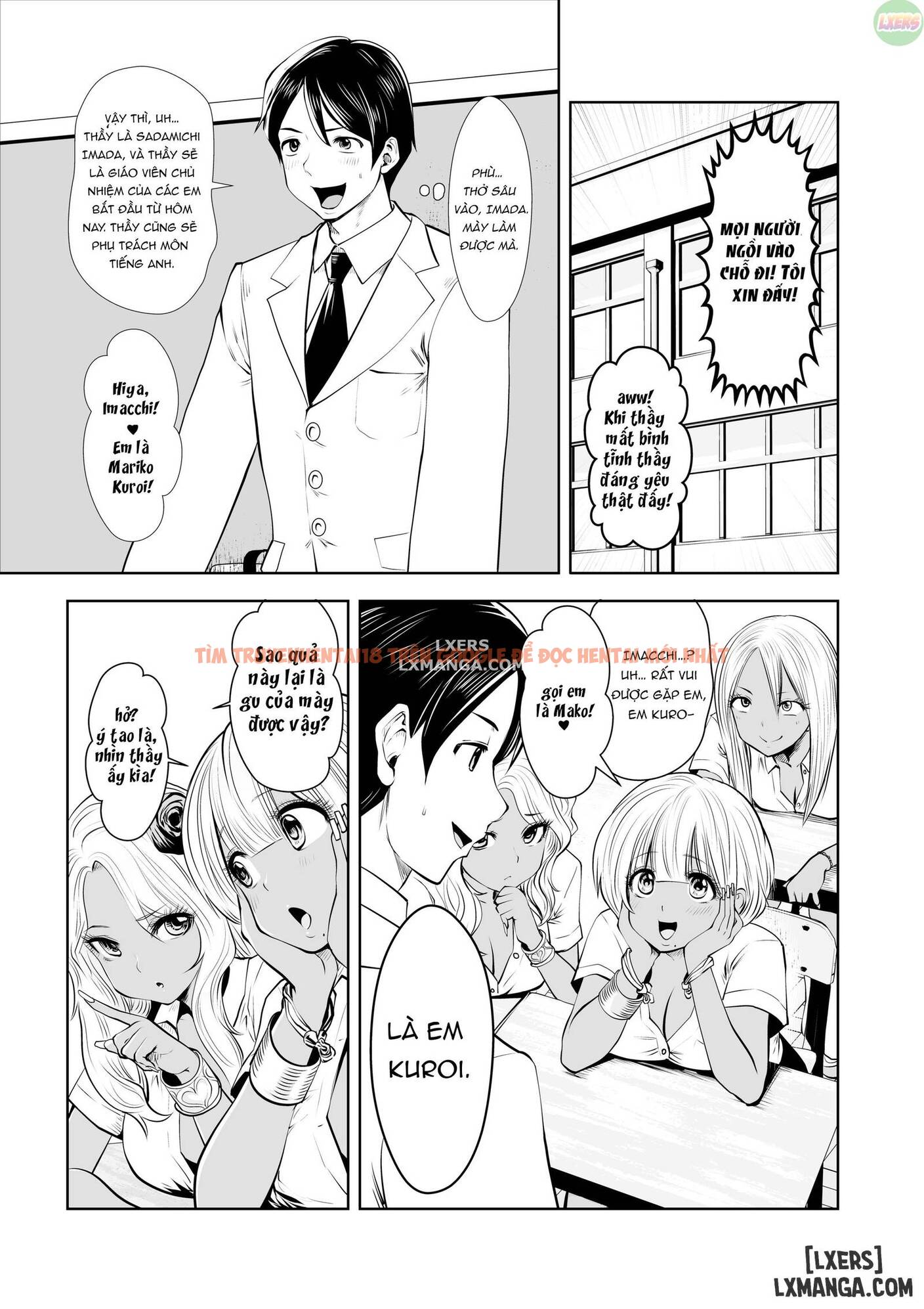 Xem ảnh 6 trong truyện hentai Chuyển Tới Học Viện Gyaru - Chapter 1 - hentaitvn.net