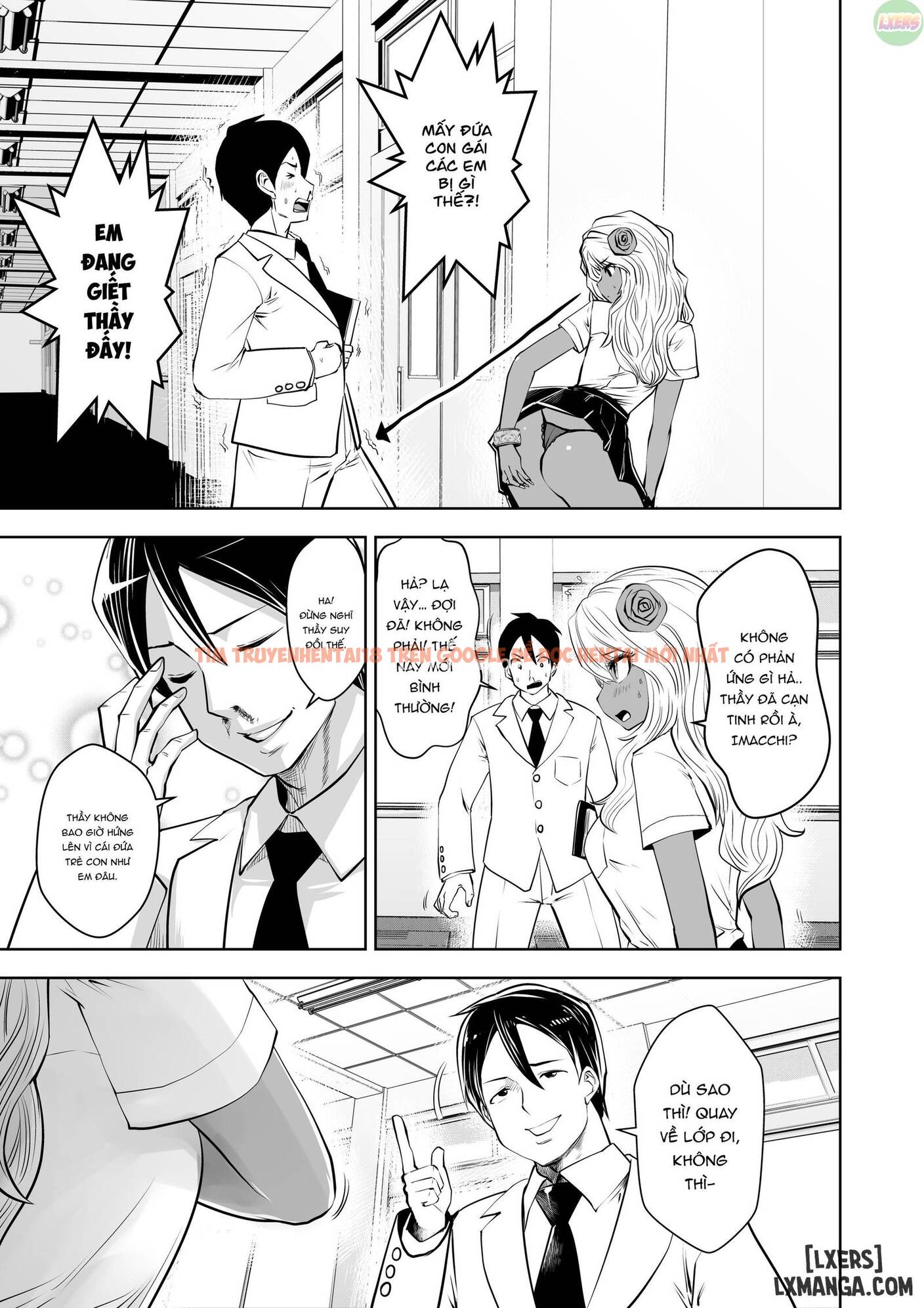Xem ảnh 6 trong truyện hentai Chuyển Tới Học Viện Gyaru - Chapter 3 - hentaitvn.net