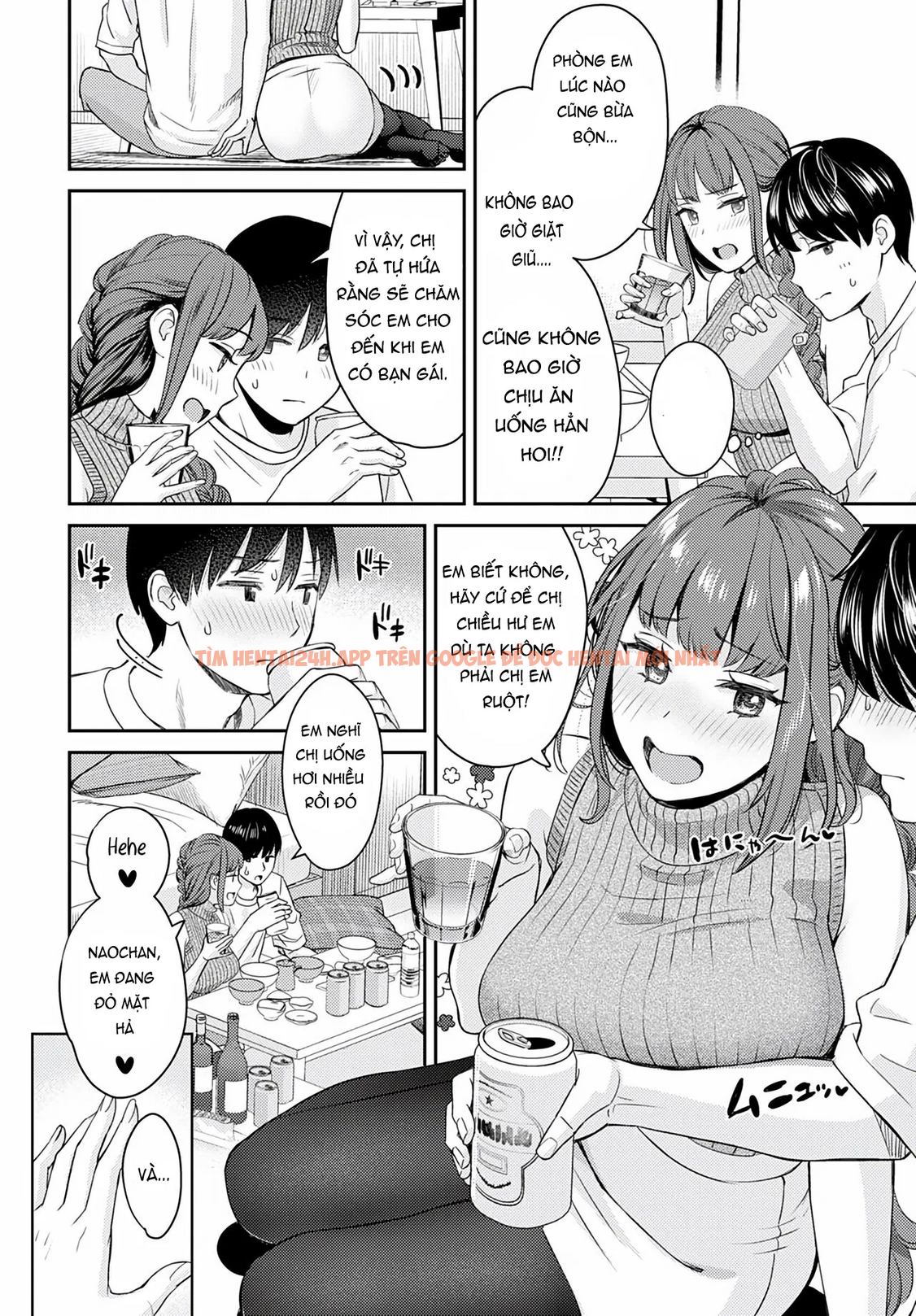 Xem ảnh Cô Chị Gái Đột Nhập_ Sự Xâm Lấn Của Ham Muốn - Chapter 1 - 4 - Truyenhentaiz.net