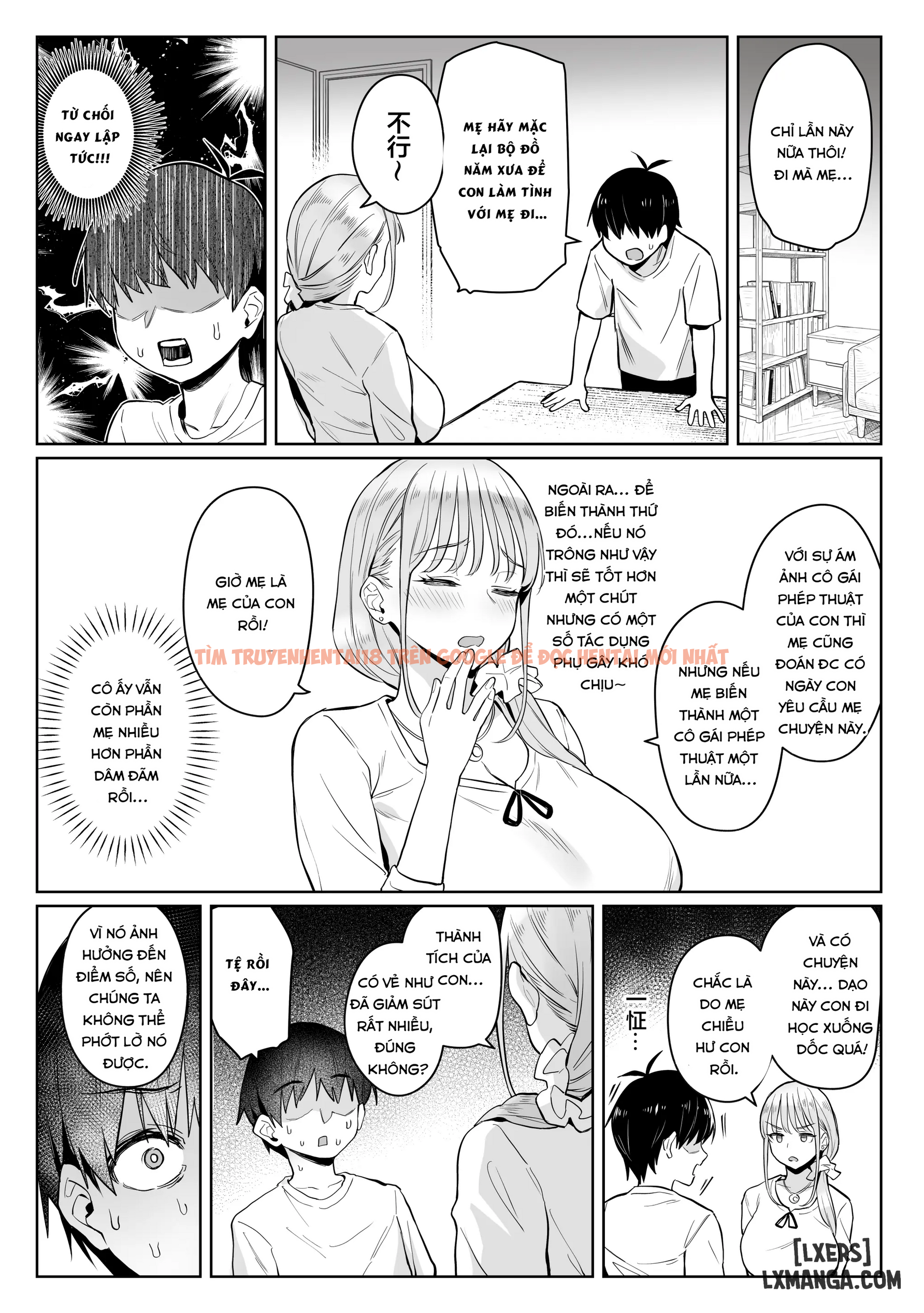 Xem ảnh page_018 trong truyện hentai Cô Gái Phép Thuật Mà Tôi Ngưỡng Mộ Lại Là Mẹ Kế Tôi 2 - oneshort - hentaitvn.net