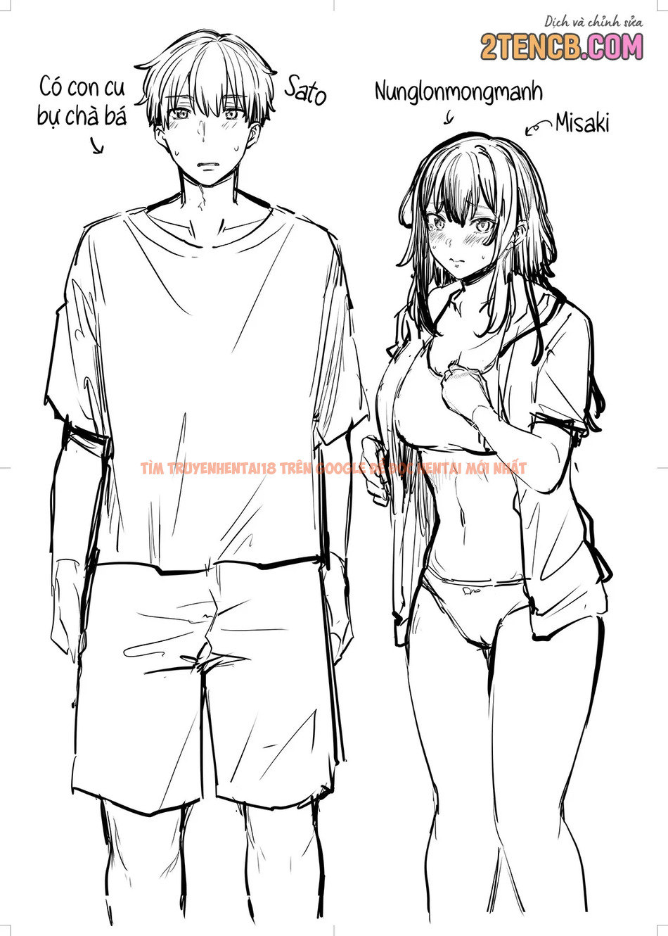 Xem ảnh page_002 trong truyện hentai Cô Hàng Xóm Misaki Trộm Đồ Lót - One Shot - hentaitvn.net