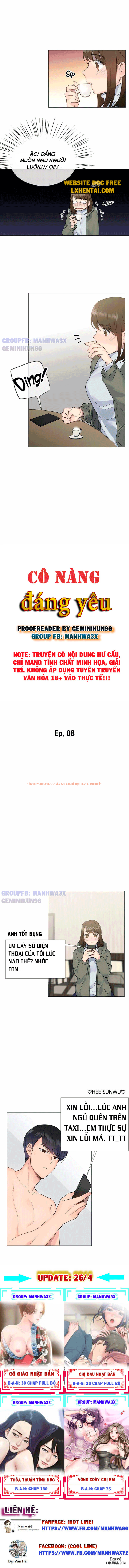 Trang truyện 2 trong truyện tranh Cô Nàng Đáng Yêu - Chapter 8 - hentai24h.pro