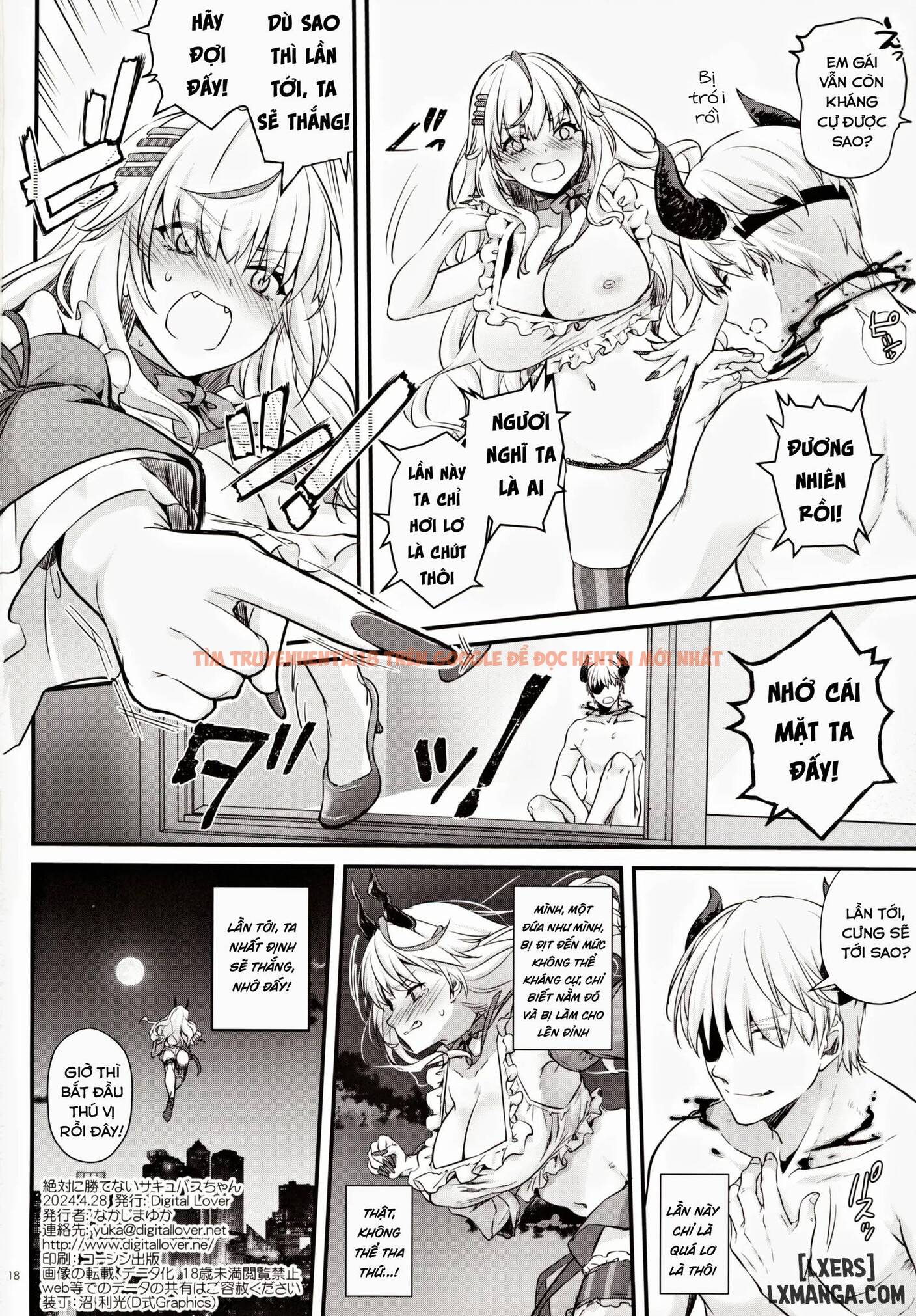 Trang truyện 19 trong truyện tranh Cô Nàng Succubus Không Thể Thắng - Chap 1 - lxmanga.org