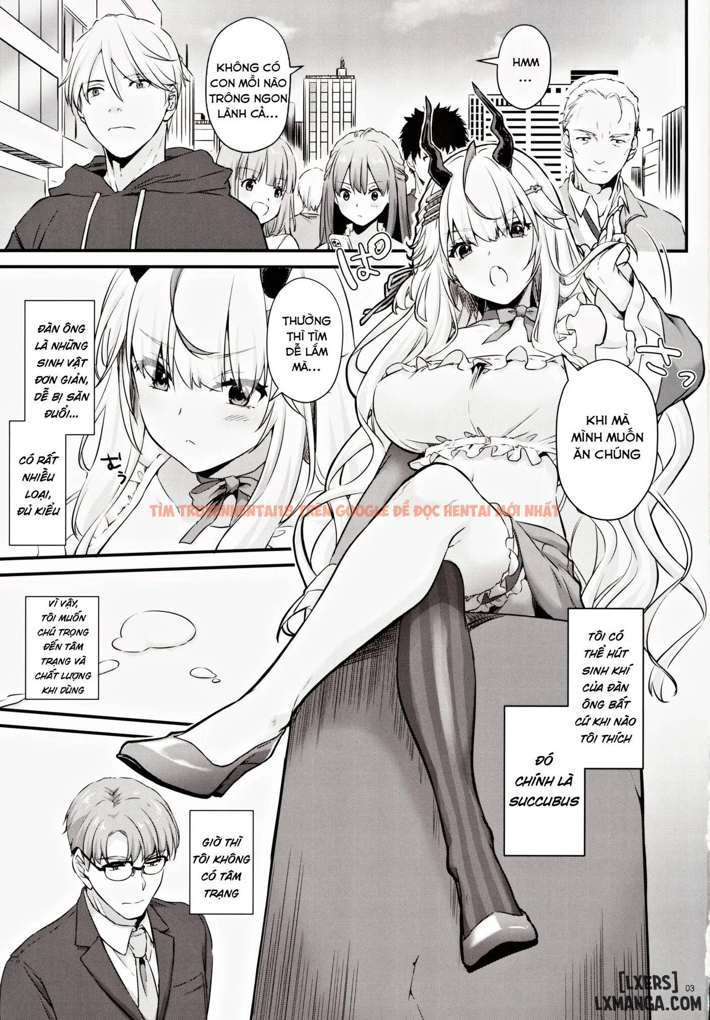 Trang truyện 4 trong truyện tranh Cô Nàng Succubus Không Thể Thắng - Chap 1 - lxmanga.org