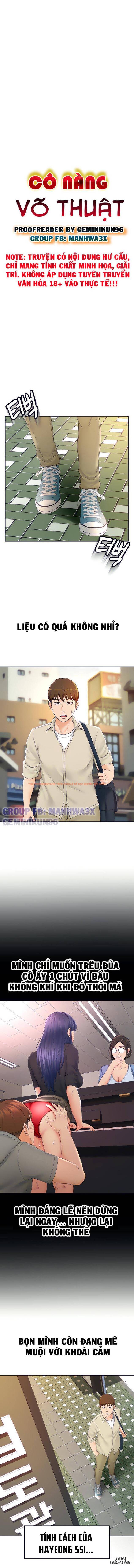 Trang truyện 1 trong truyện tranh Cô Nàng Võ Thuât - Chapter 14 - hentai24h.pro