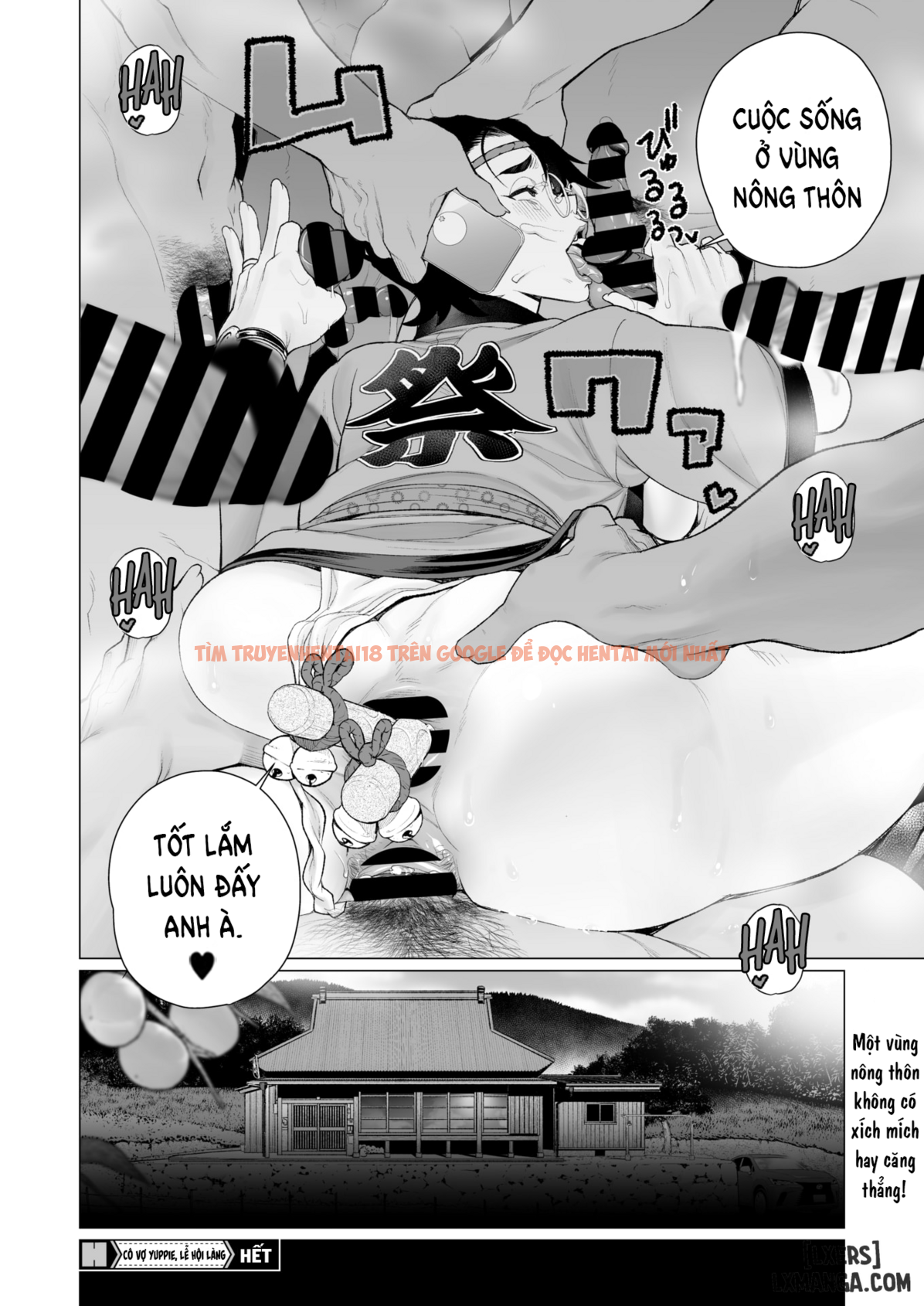 Trang truyện 29 trong truyện tranh Cô Vợ Yuppie Và Lễ Hội Ở Vùng Nông Thôn - One Shot - hentai24h.pro
