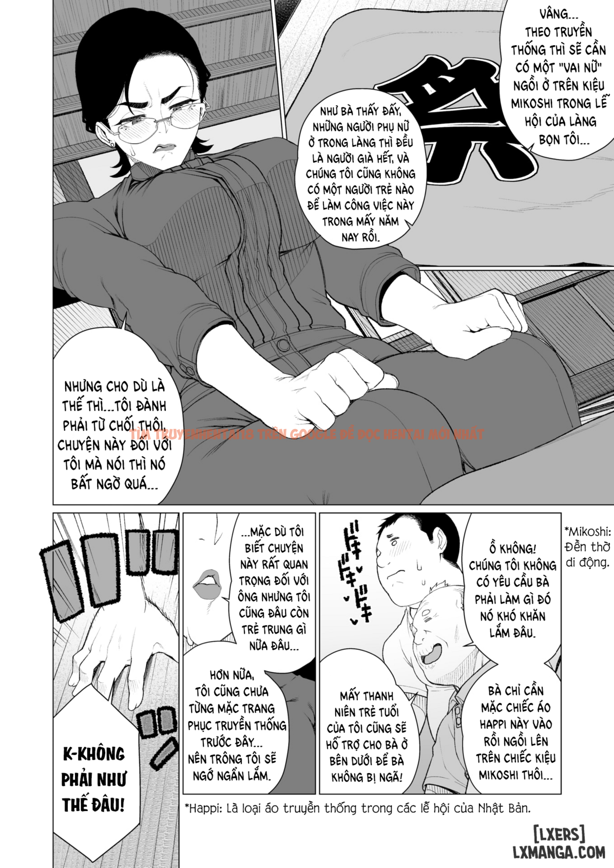 Trang truyện 3 trong truyện tranh Cô Vợ Yuppie Và Lễ Hội Ở Vùng Nông Thôn - One Shot - hentai24h.pro