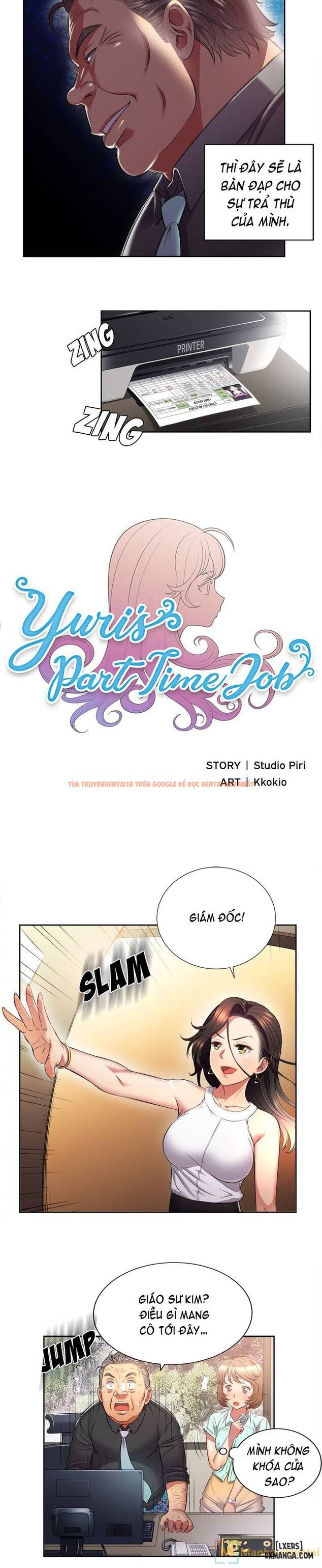Trang truyện 1 trong truyện tranh Công Việc Bán Thời Gian Của Yuri - Chapter 15 - hentai24h.pro