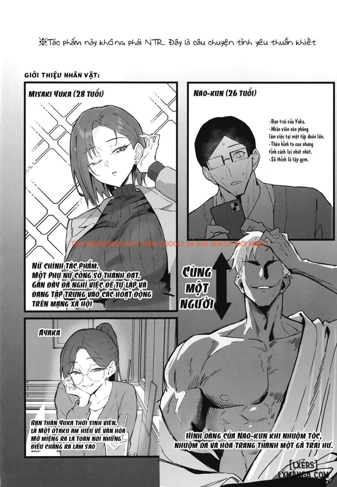 Trang truyện 1 6979015f3d043 trong truyện tranh Cool-kei Toshiue Baricare Kanojo Songen Hakai Wakan 2 Jun-ai Ntr Gokko Hen~ - One Shot - www.lxmanga.org