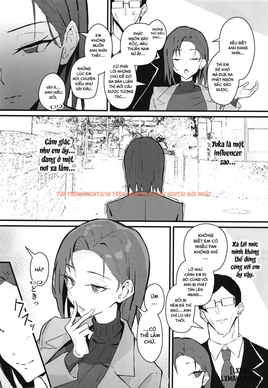 Trang truyện 9 6979015f3d043 trong truyện tranh Cool-kei Toshiue Baricare Kanojo Songen Hakai Wakan 2 Jun-ai Ntr Gokko Hen~ - One Shot - www.lxmanga.org