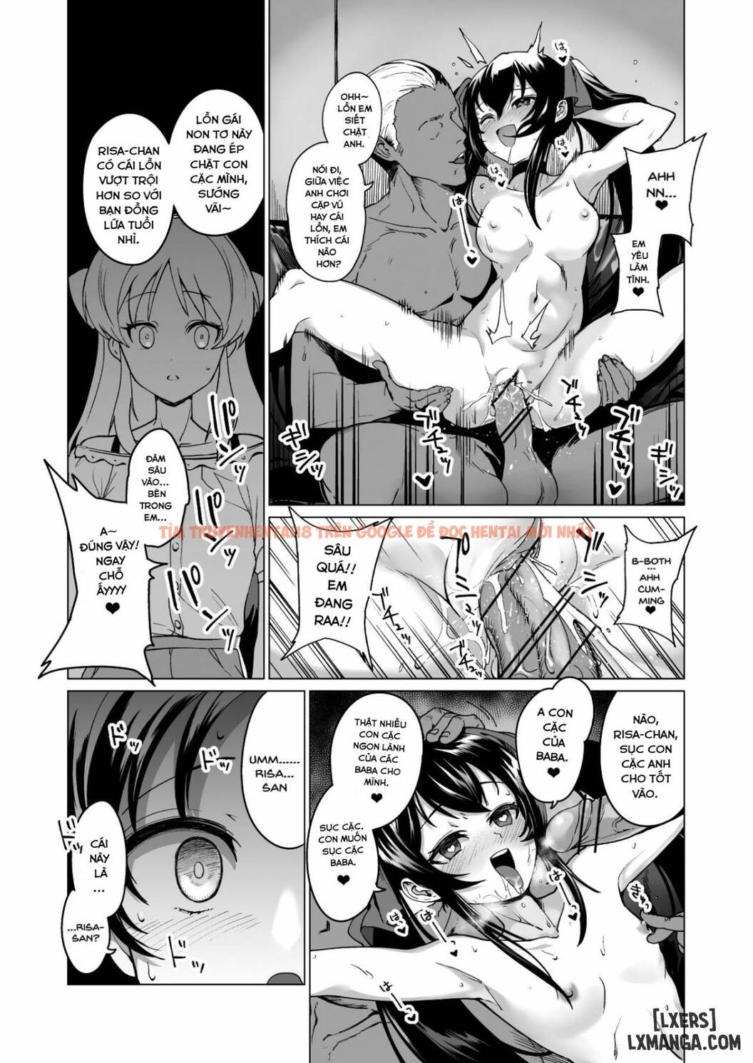 Trang truyện 4 trong truyện tranh Chiếc Bím Làm Kem Siêu Ngọt Ngào - One Shot - hentai24h.pro