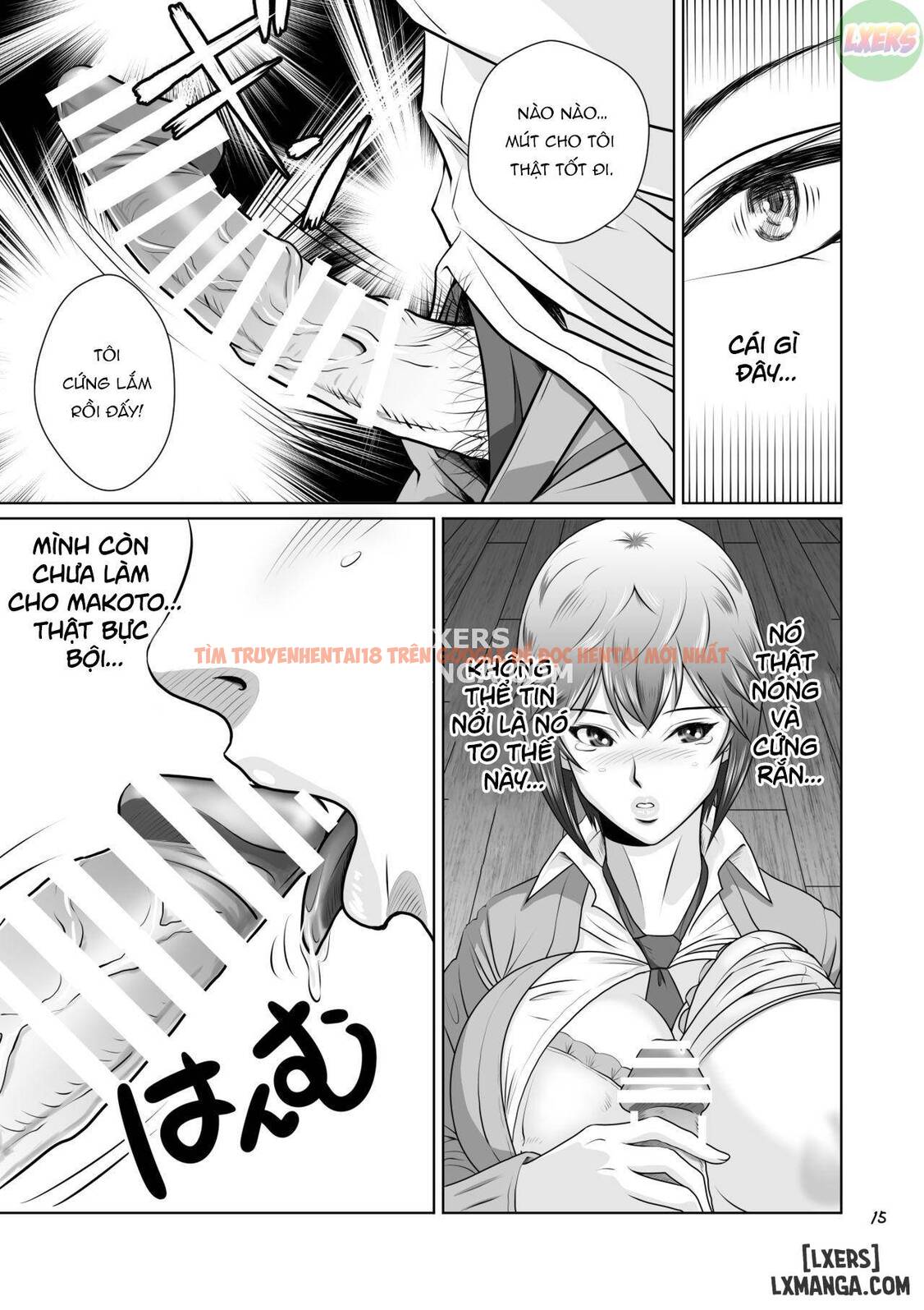 Trang truyện 15 trong truyện tranh Cucked With My Childhood Friend Haruka The Critical Moment!! - Chap 1 - lxmanga.org