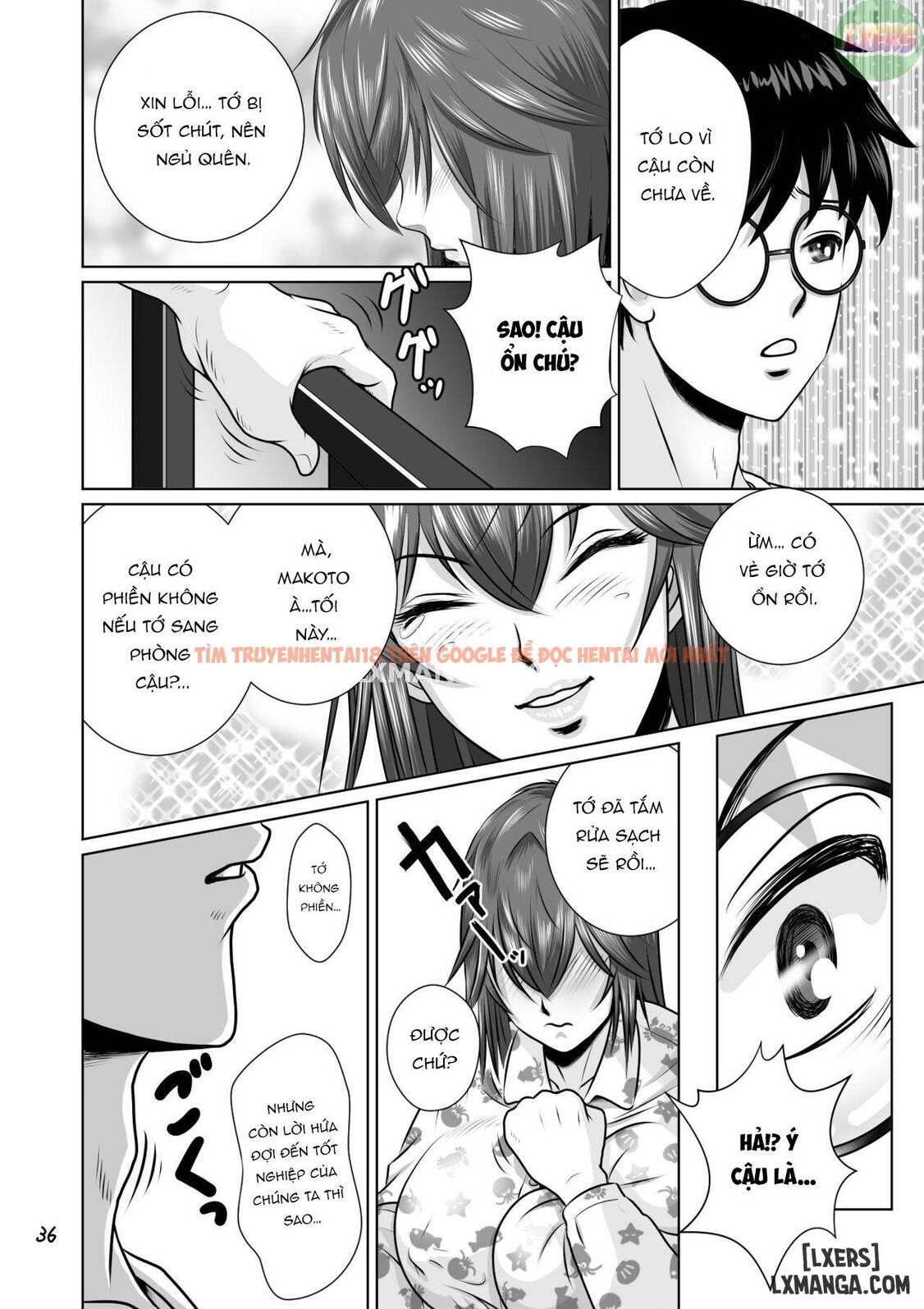 Trang truyện 36 trong truyện tranh Cucked With My Childhood Friend Haruka The Critical Moment!! - Chap 1 - lxmanga.org