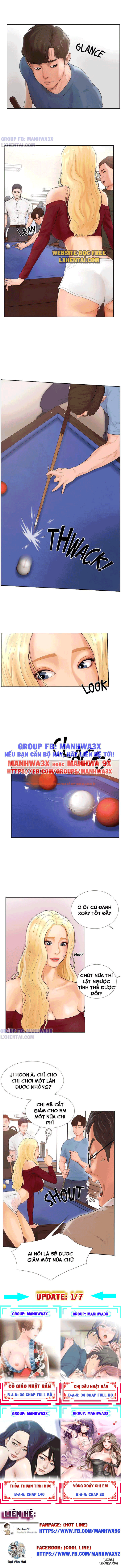 Trang truyện 2 trong truyện tranh Cùng Em, Chơi Bi-a Lỗ Nào - Chapter 1 - hentai24h.pro