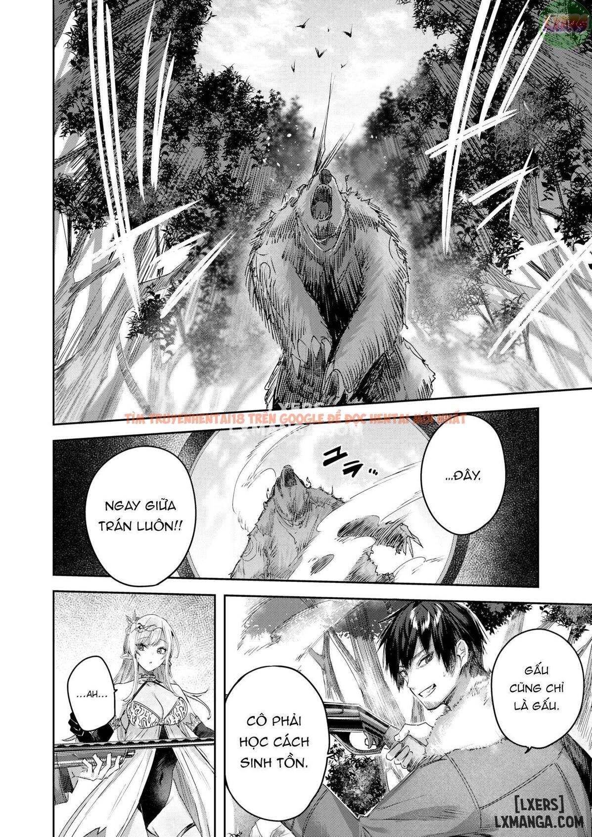 Xem ảnh 8 trong truyện hentai Cuộc Chạm Trán Của Chàng Thợ Săn Đơn Độc Trong Khu Rừng Yêu Tinh - Chapter 1 - hentaitvn.net