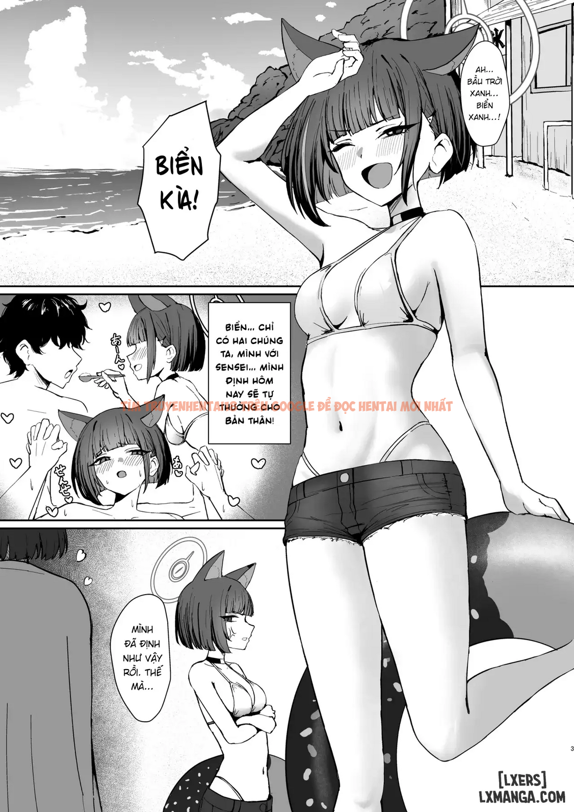 Xem ảnh page_002 trong truyện hentai Cuộc Nổi Loạn Của Mèo Trên Biển - 2 con mèo - hentaitvn.net