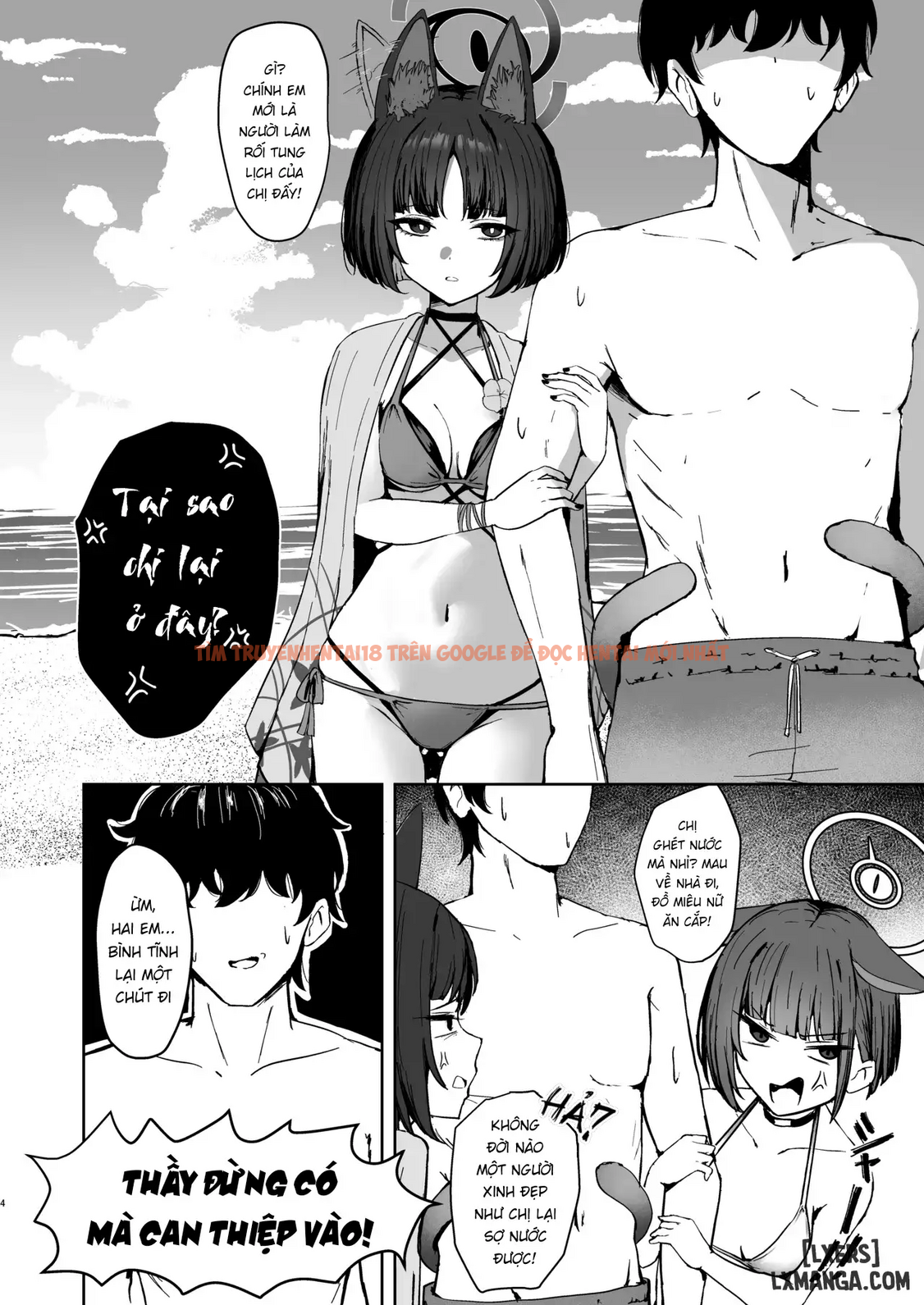 Xem ảnh page_003 trong truyện hentai Cuộc Nổi Loạn Của Mèo Trên Biển - 2 con mèo - hentaitvn.net