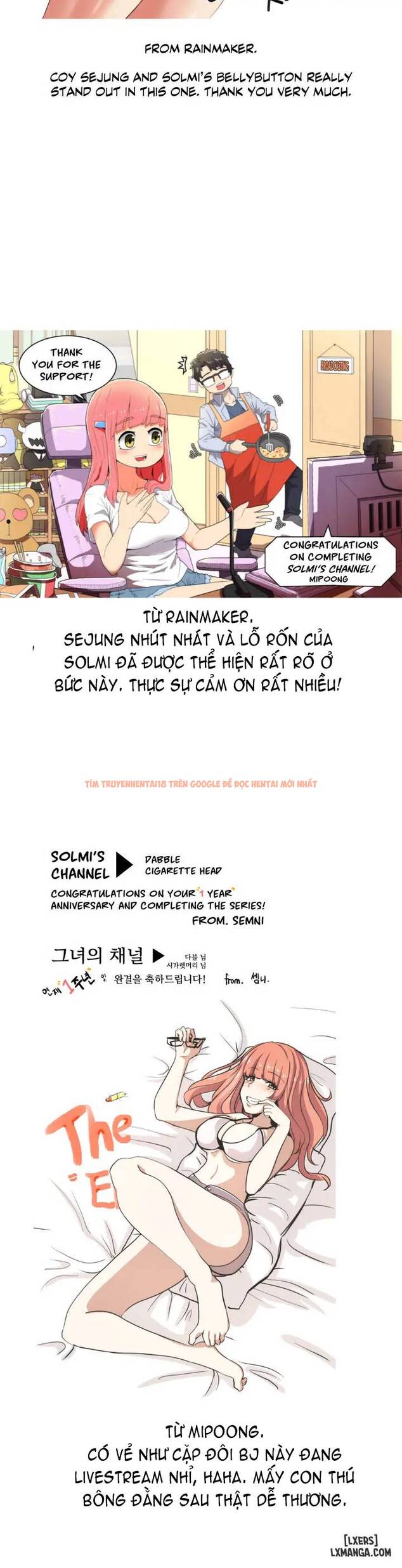 Xem ảnh 14 trong truyện hentai Cuộc Sống Ảo Của Solmi - Chapter 50.5 - hentaitvn.net