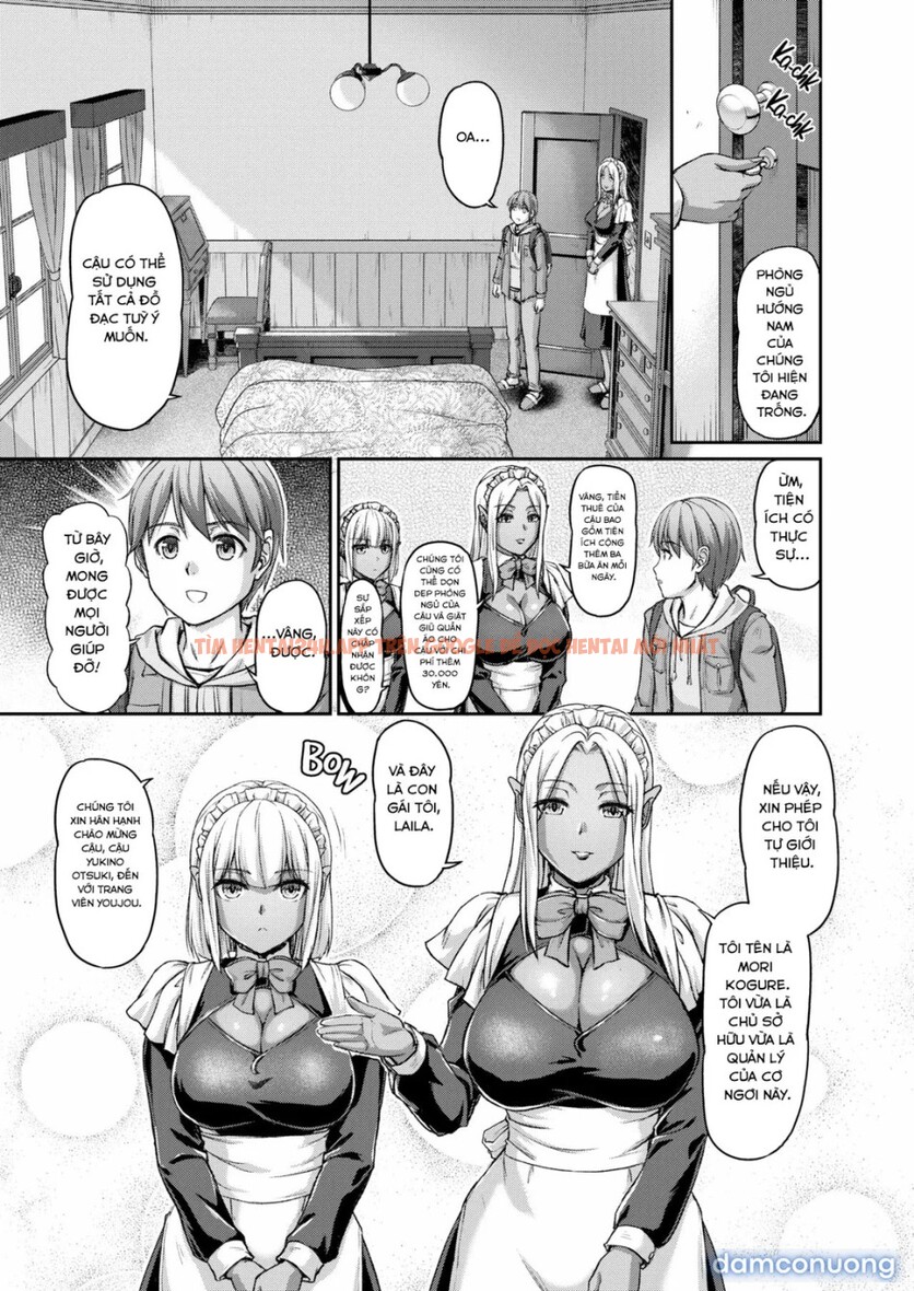 Xem ảnh Cuộc Sống Hàng Ngày Tại Nữ Quái Trang Viên - Chapter 1 - 6 - Truyenhentaiz.net