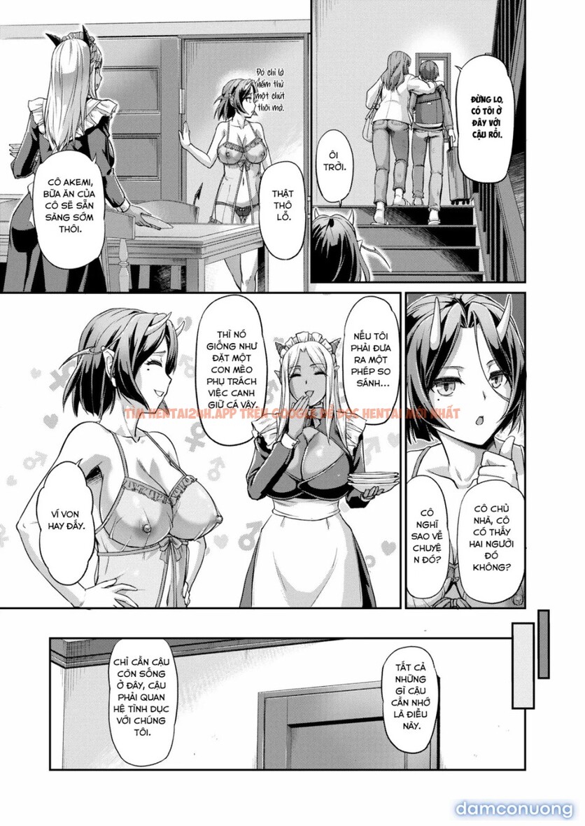 Xem ảnh Cuộc Sống Hàng Ngày Tại Nữ Quái Trang Viên - Chapter 2 - 9 - Truyenhentaiz.net