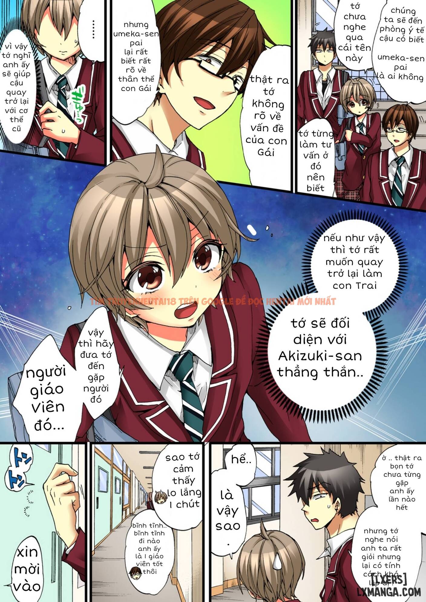 Xem ảnh 4 trong truyện hentai Cuộc Sống Hoá Gái Của Haruka - Tập 11 - hentaitvn.net