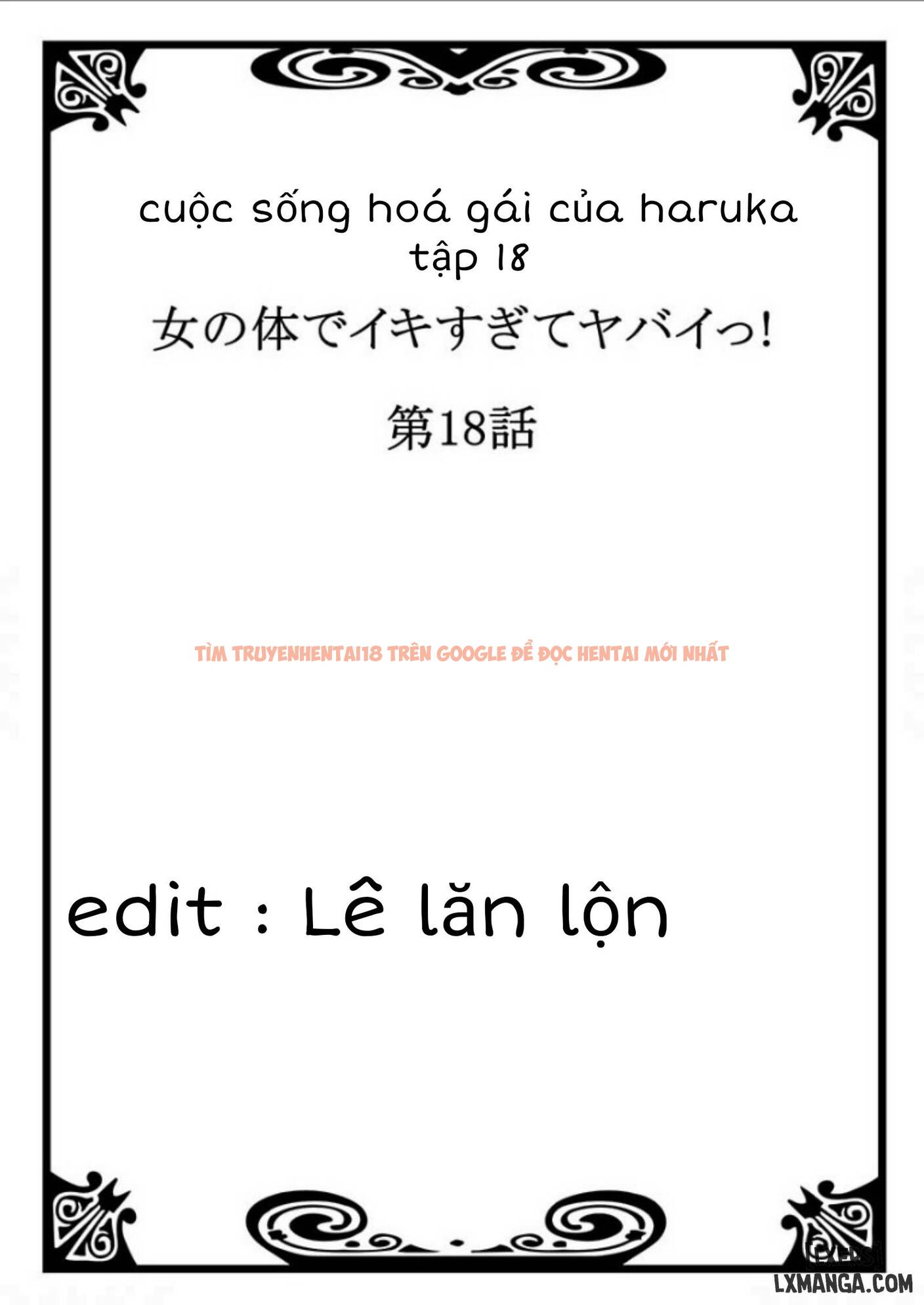 Xem ảnh Cuộc Sống Hoá Gái Của Haruka - Tập 18 - 1 - TruyenVN.APP