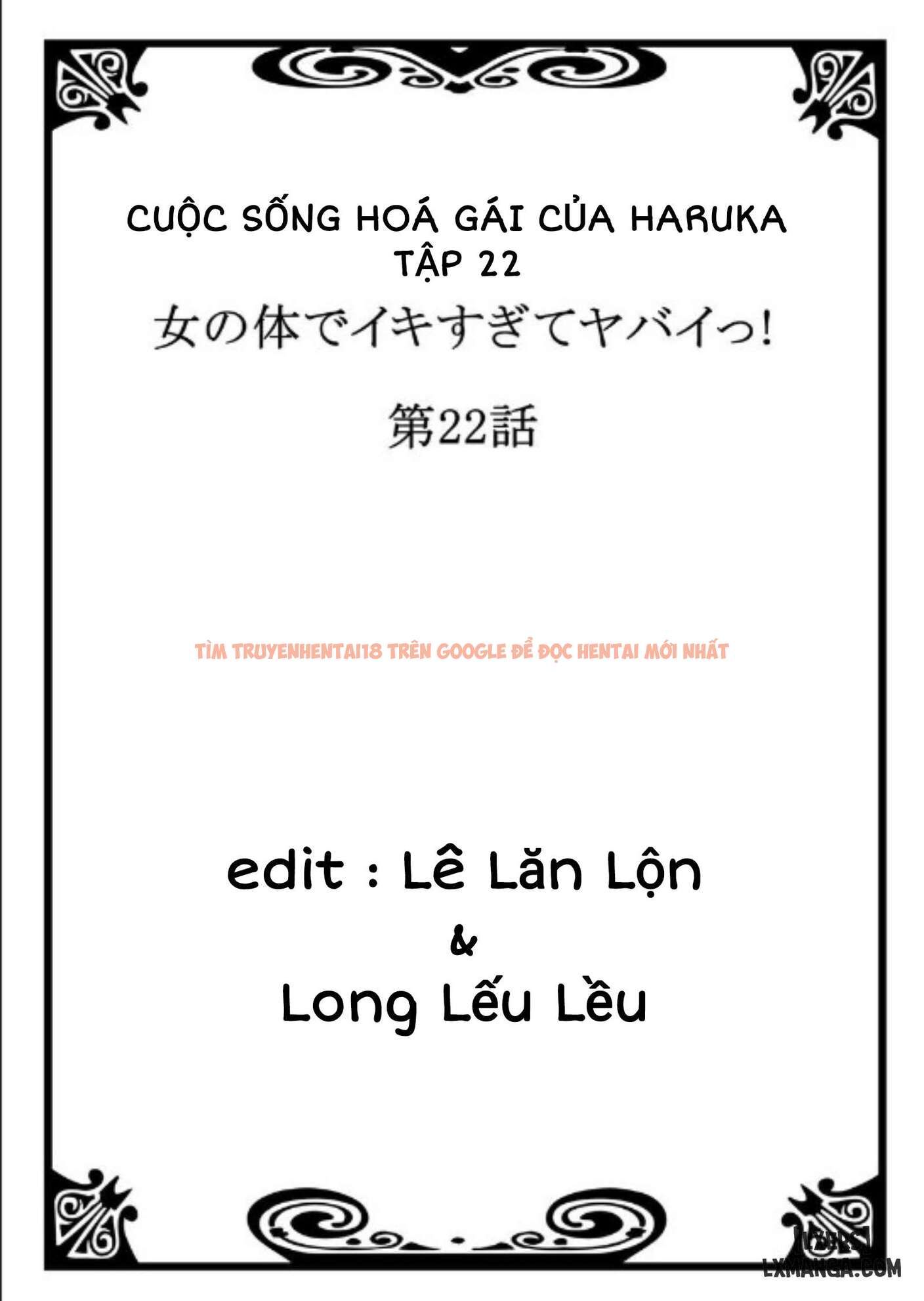 Xem ảnh 2 trong truyện hentai Cuộc Sống Hoá Gái Của Haruka - Tập 22 - hentaitvn.net