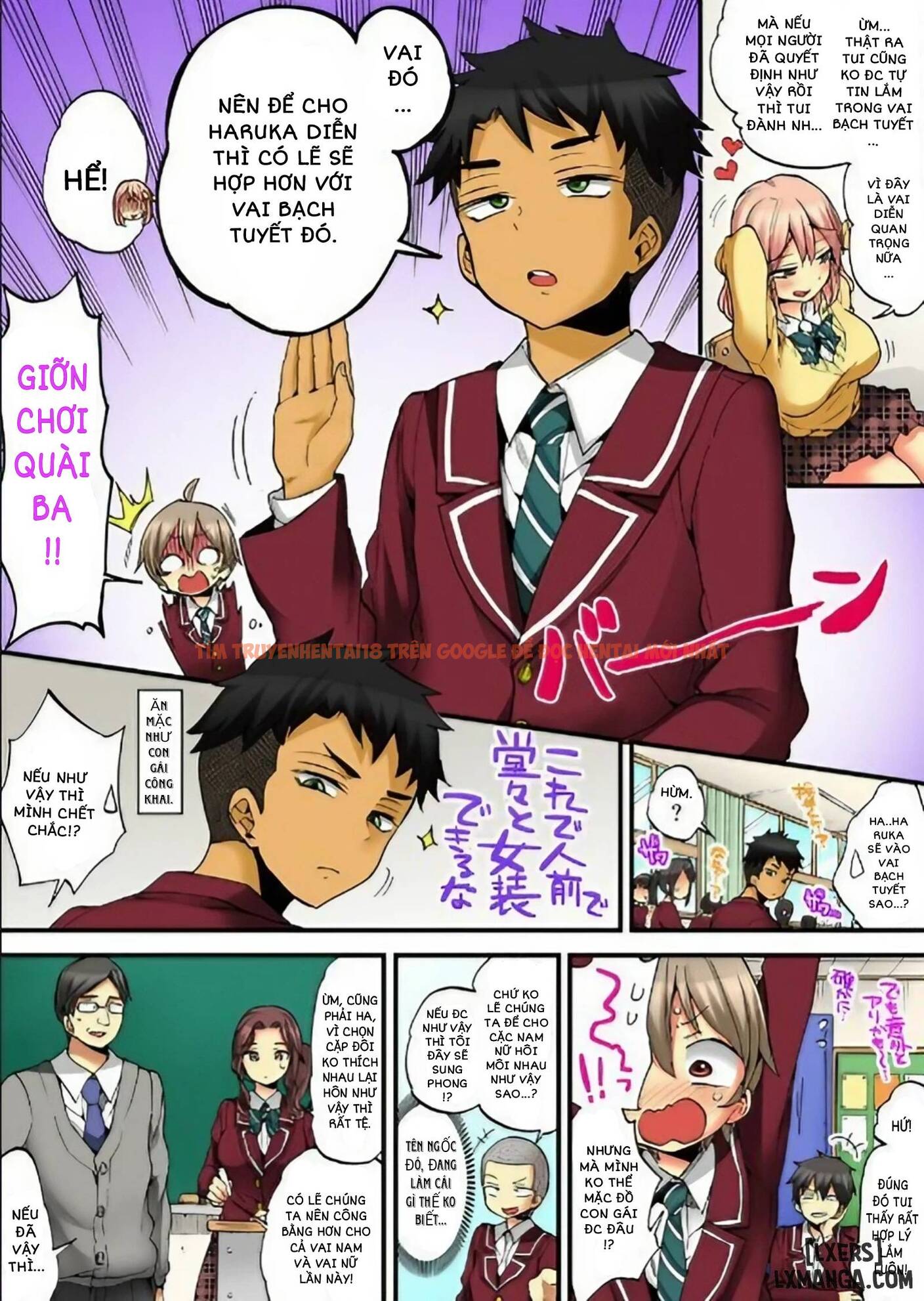 Xem ảnh 4 trong truyện hentai Cuộc Sống Hoá Gái Của Haruka - Tập 24 - hentaitvn.net