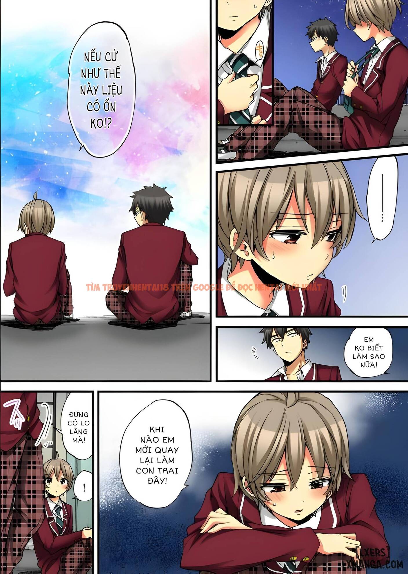 Trang truyện 14 trong truyện tranh Cuộc Sống Hoá Gái Của Haruka - Tập 29 END - www.lxmanga.org