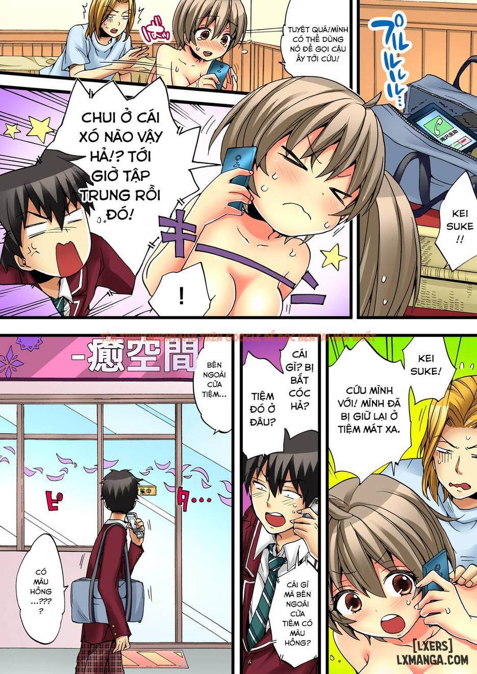 Xem ảnh Cuộc Sống Hoá Gái Của Haruka - Tập 4 - 17 - TruyenVN.APP