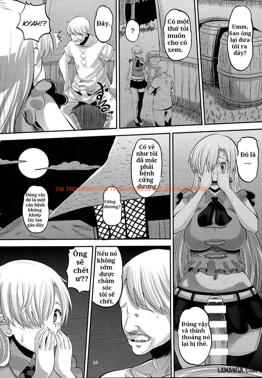 Trang truyện 2 trong truyện tranh Damasare Oujo Elizabeth - One Shot - lxmanga.org
