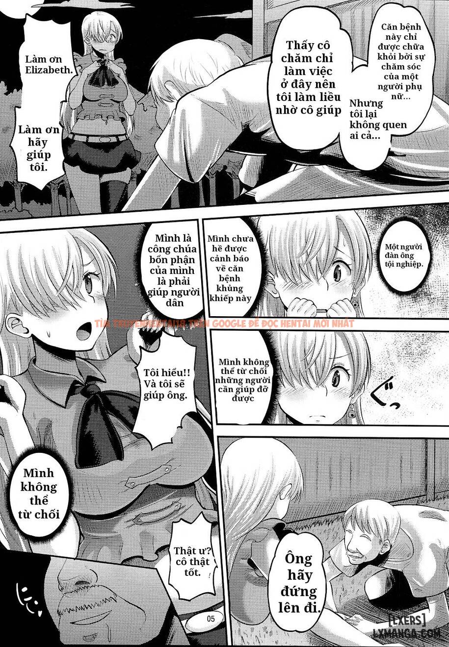 Trang truyện 3 trong truyện tranh Damasare Oujo Elizabeth - One Shot - lxmanga.org