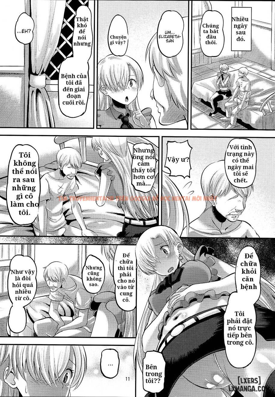 Trang truyện 9 trong truyện tranh Damasare Oujo Elizabeth - One Shot - lxmanga.org