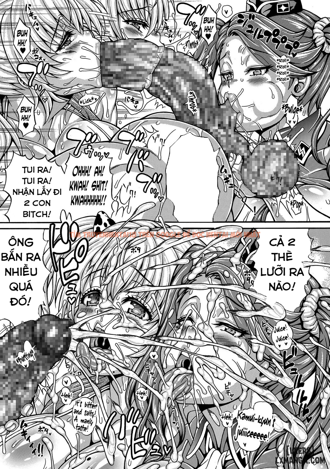Xem ảnh 12 trong truyện hentai Daniku Triangle Fight! - One Shot - hentaitvn.net