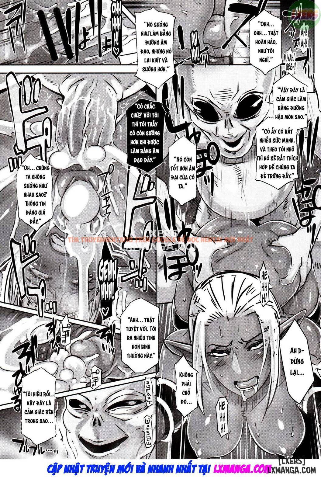 Trang truyện 18 trong truyện tranh Dark Elf Vs Alien - One Shot - lxmanga.org