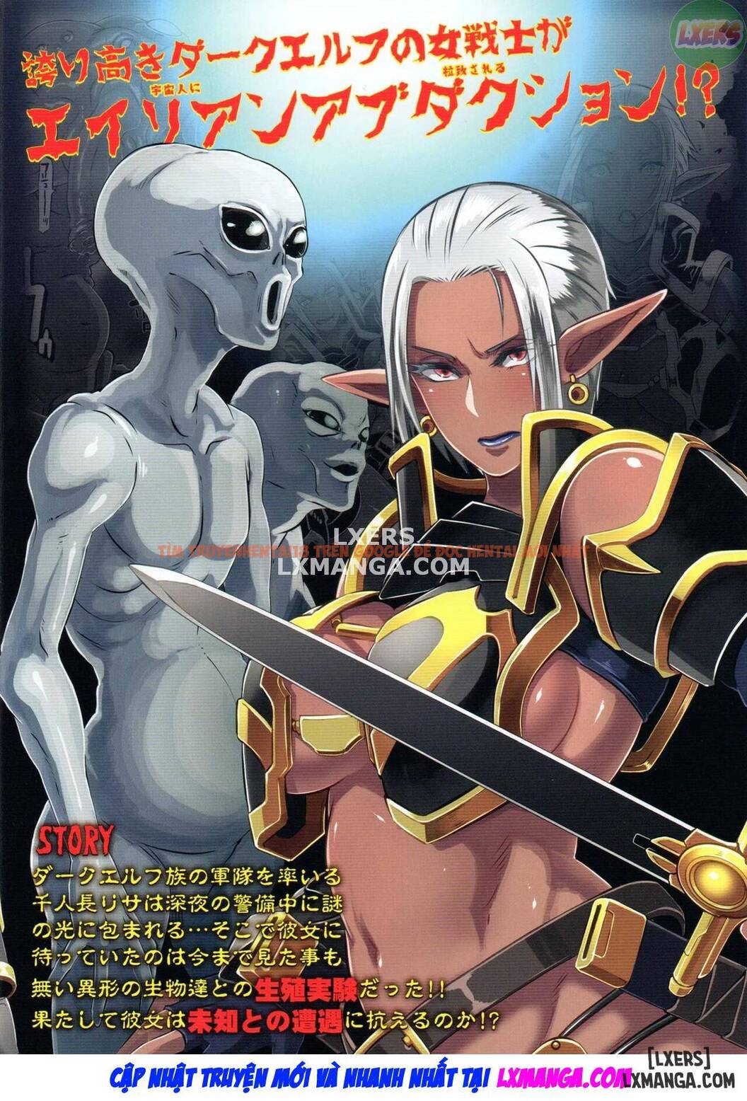 Trang truyện 32 trong truyện tranh Dark Elf Vs Alien - One Shot - lxmanga.org