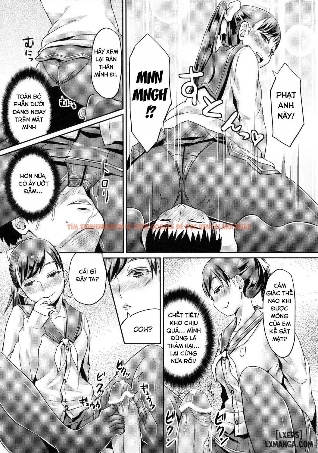 Trang truyện 10 trong truyện tranh Dark Manaka’s Foot-stomping Punishment - One Shot - hentai24h.pro