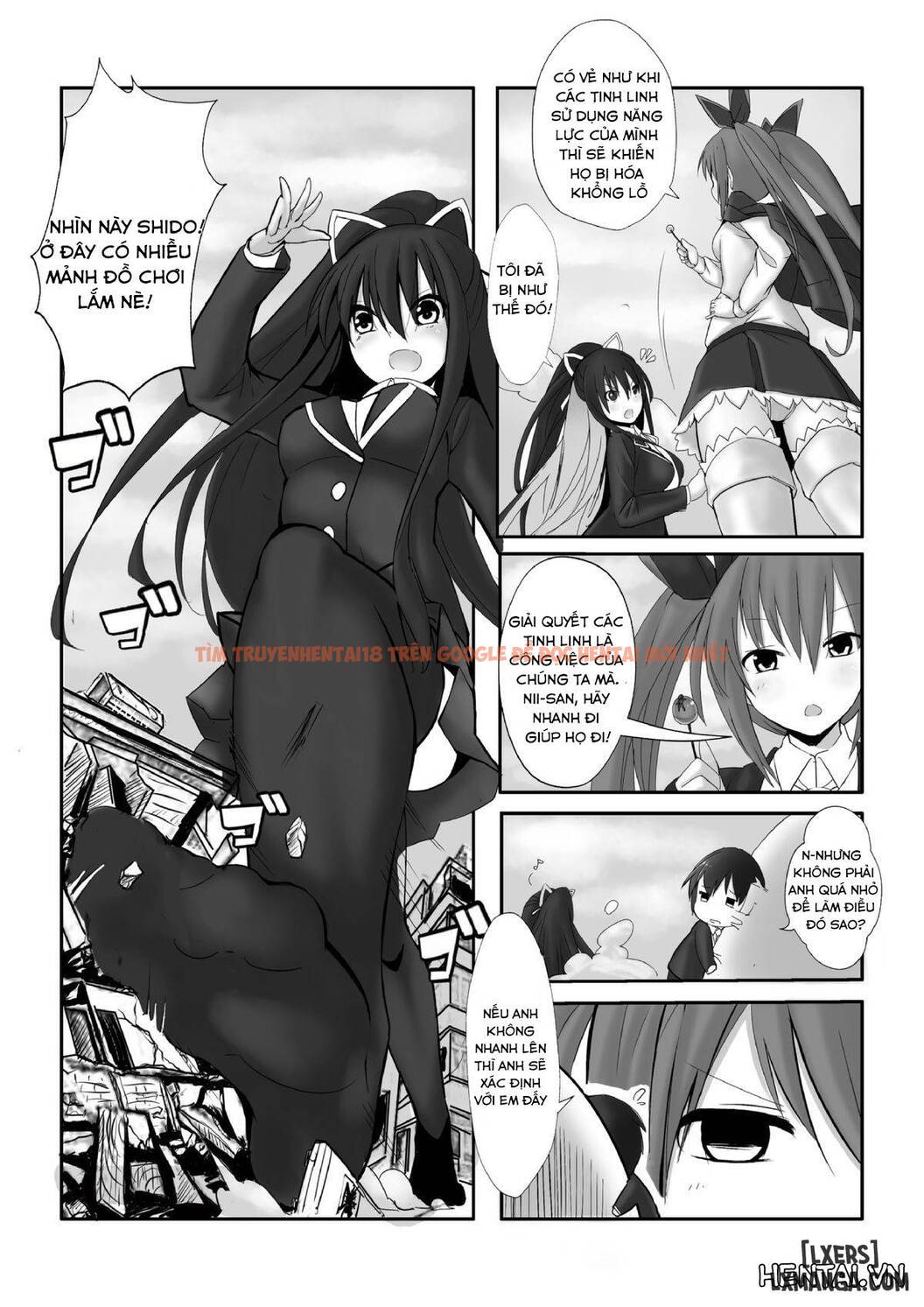 Trang truyện 3 trong truyện tranh Date A Titaness - One Shot - hentai24h.pro