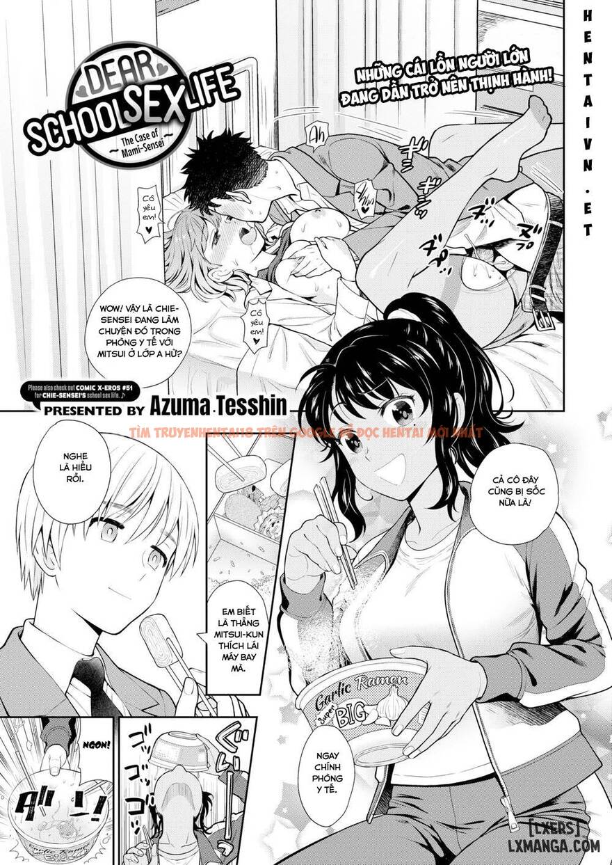 Trang truyện 0 trong truyện tranh Dear School Sex Life ~the Case Of Mami-sensei~ - One Shot - truyentvn.net