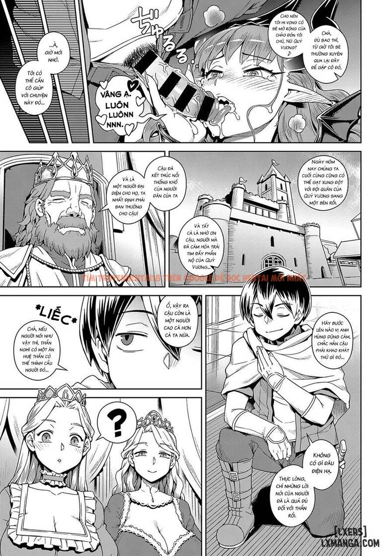 Xem ảnh 24 trong truyện hentai Defeating The Demon Lord (Last Boss) With A Lewd Smart Phone - One Shot - hentaitvn.net